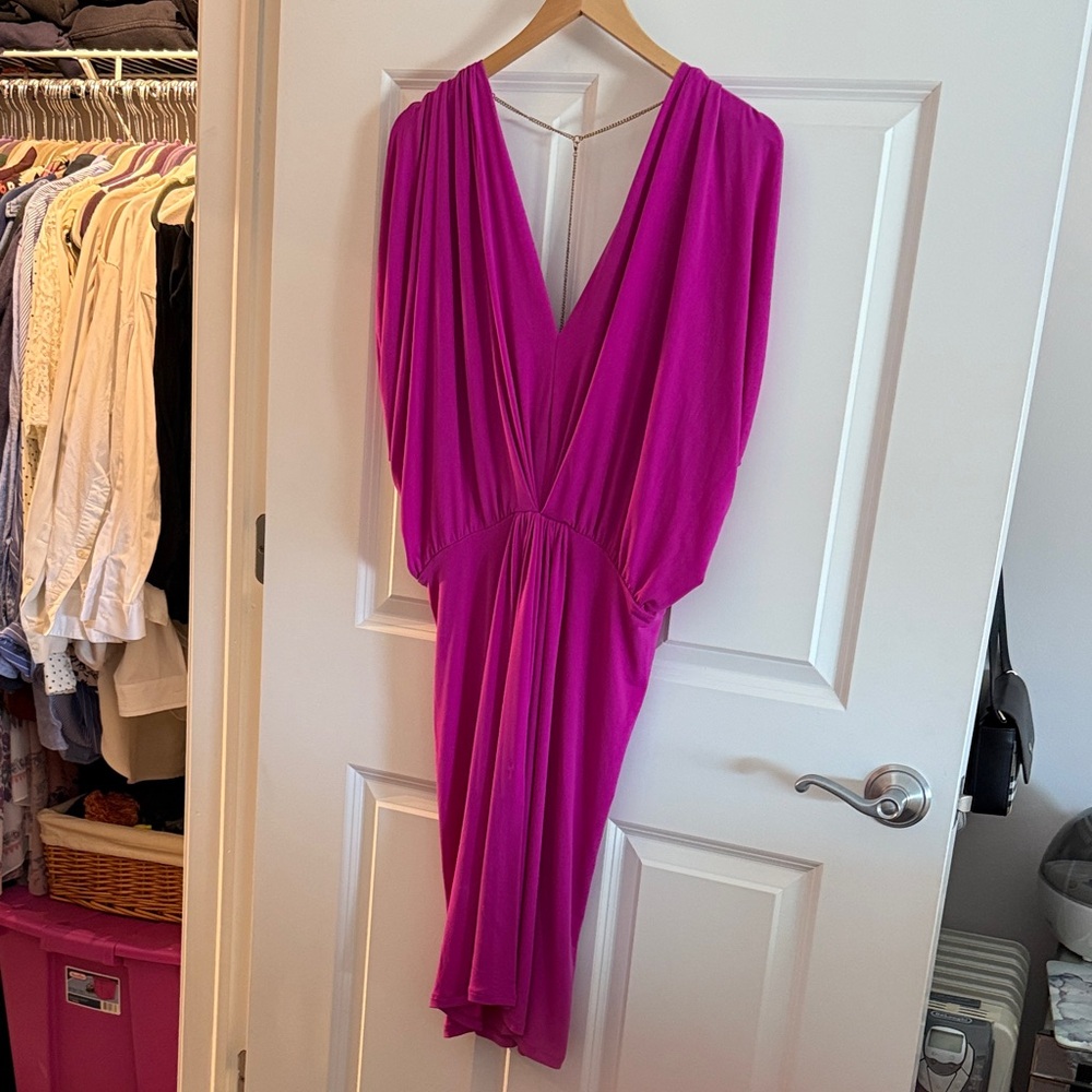 Victoria Secret Drapey Pink Dress